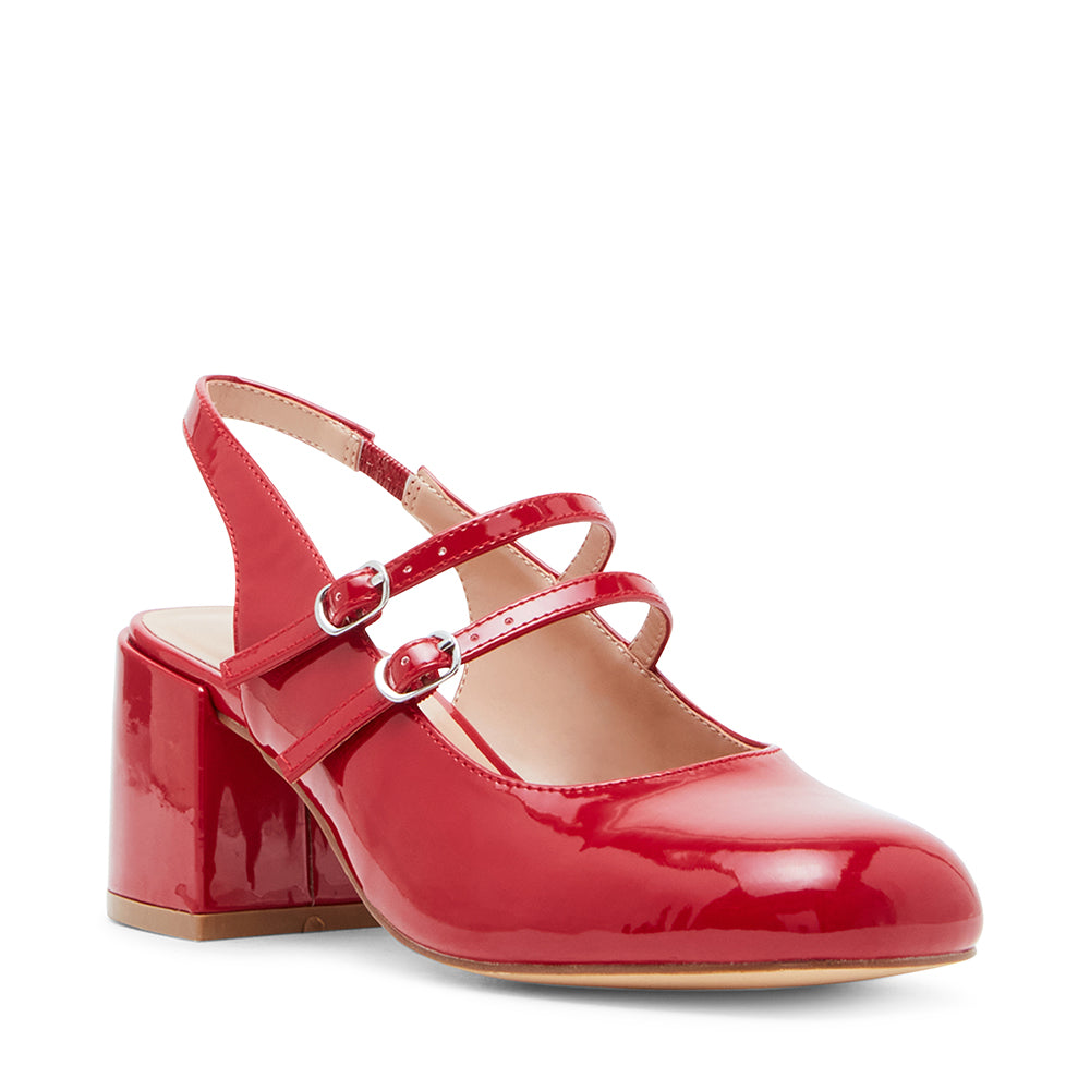 DOLL RED PATENT- Hover Image