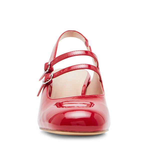 DOLL RED PATENT