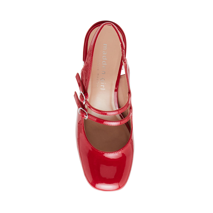 DOLL RED PATENT