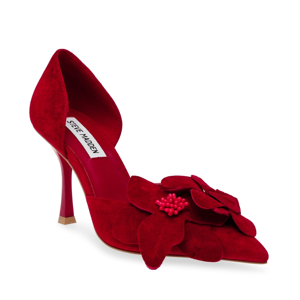FLORENTINA RED SUEDE- Hover Image