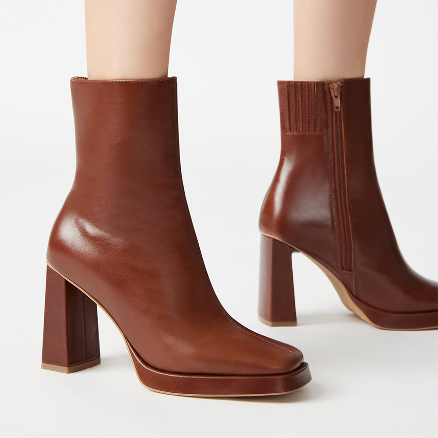 FREYA BRN LEATHER