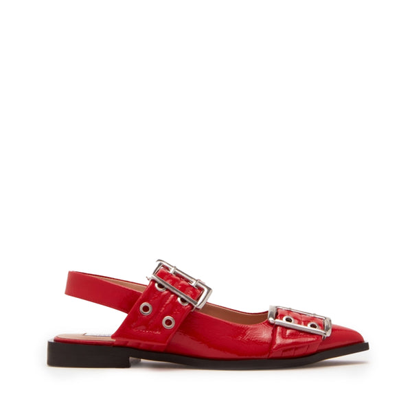 GRAYA RED PATENT