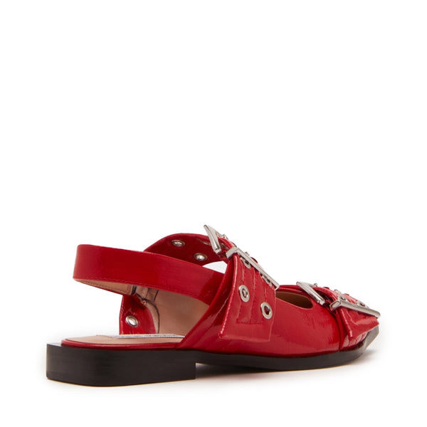 GRAYA RED PATENT