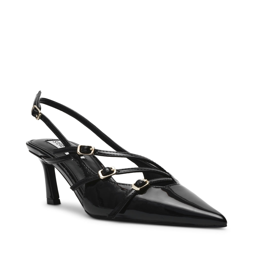 LIANA BLK PATENT- Hover Image