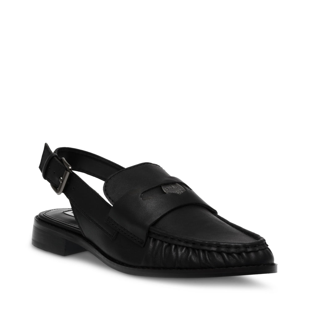 Steve Ravine Flats Negros Ravine Action Leather | Steve Madden – Steve Madden Chile