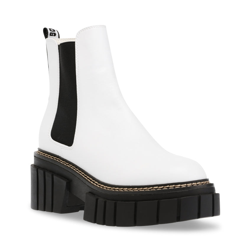 BOTINES BLANCOS HAILSTORM WHITE LEATHER