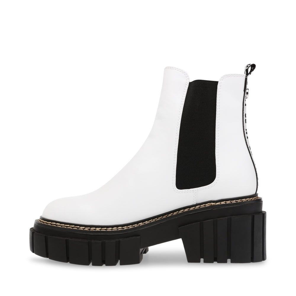 BOTINES BLANCOS HAILSTORM WHITE LEATHER