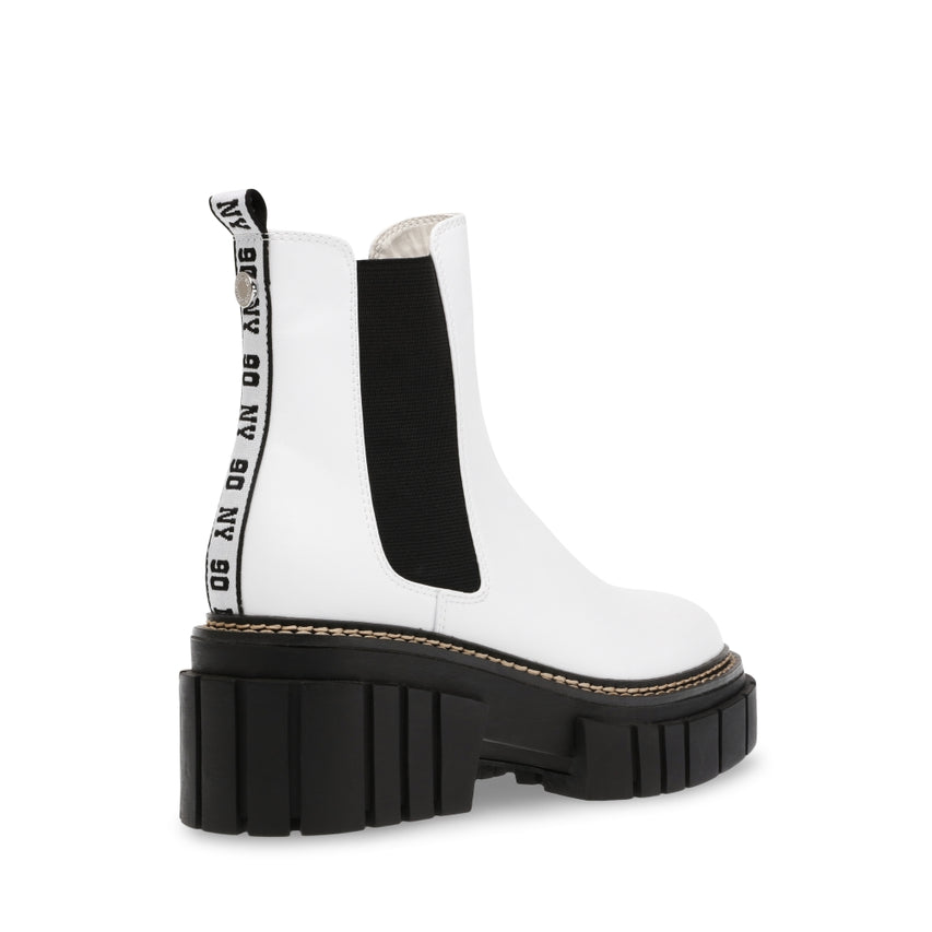 BOTINES BLANCOS HAILSTORM WHITE LEATHER