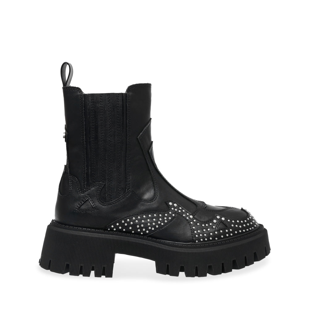 ABIDE BLACK LEATHER
